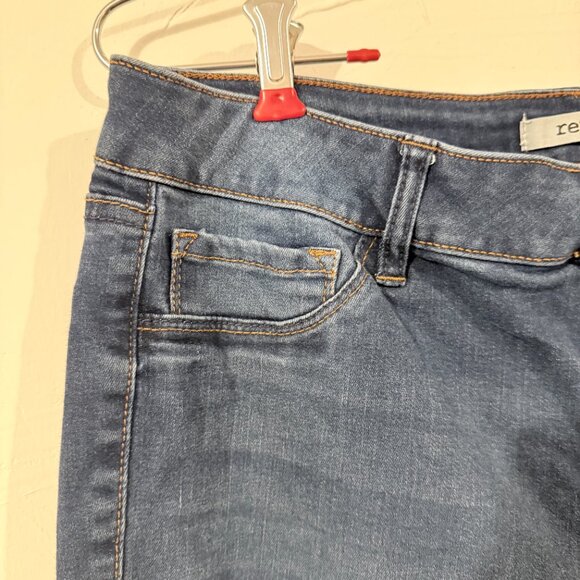 Refuge Jeans Womens Size 12 High Waist Skinny Blue Dark Wash - Picture 5 of 6